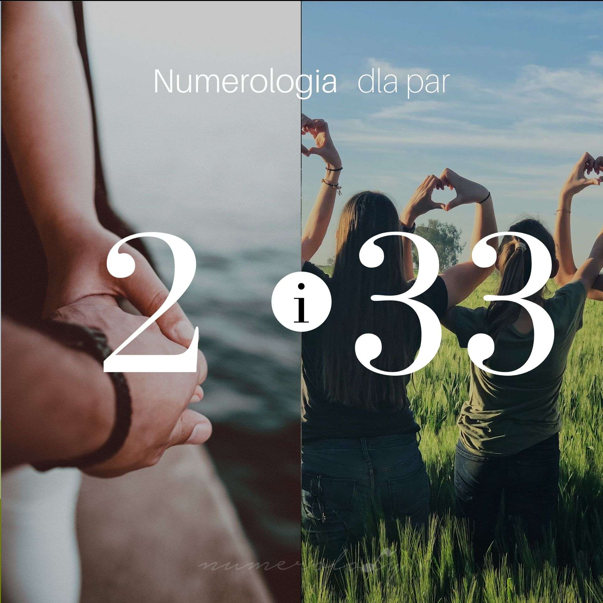 Numerologia Par 2 i 33 - Dorota Zwierzh - NumeroloDy