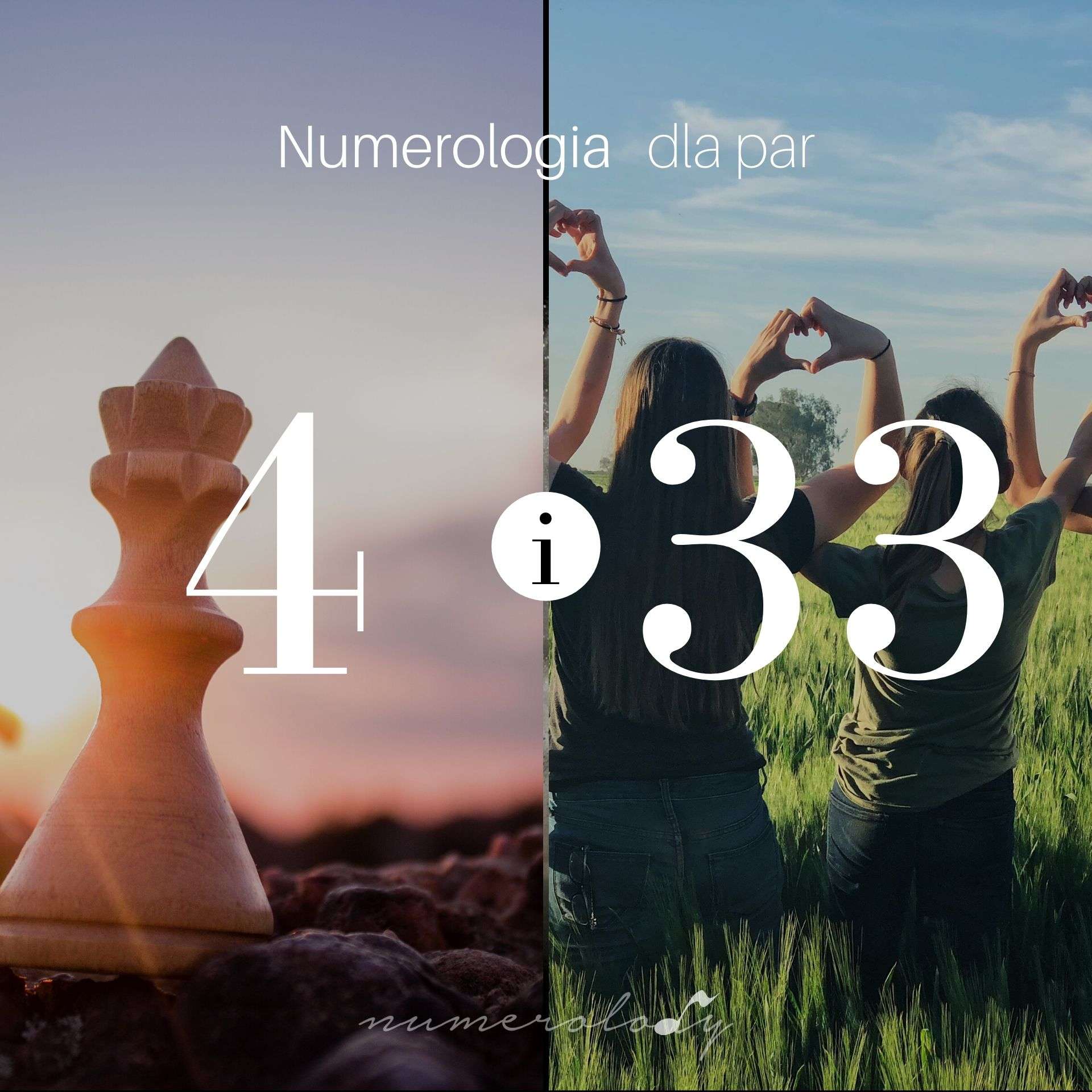 Numerologia Par 4 i 33 - Dorota Zwierzh - NumeroloDy